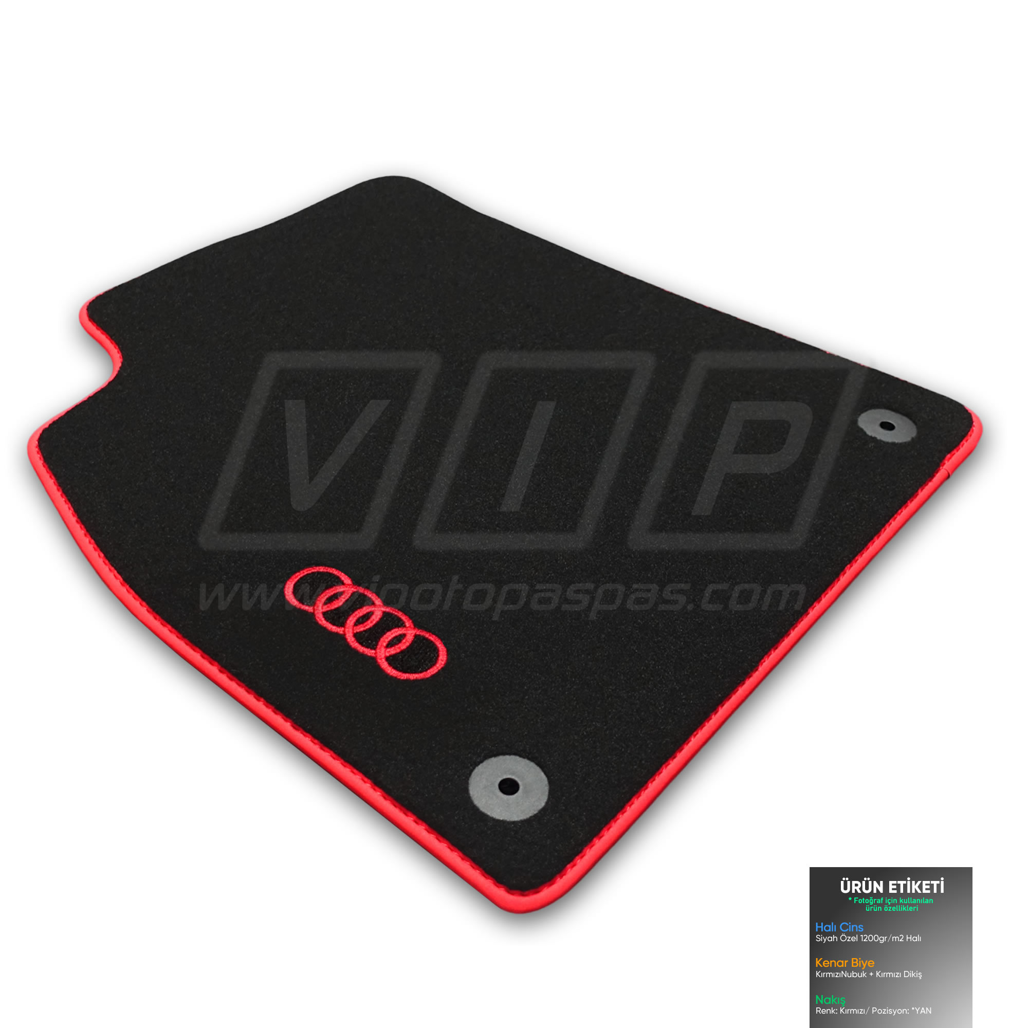 Audi Audi Q3 F3 RHD Halı Paspas Takımı 2018 ve Sonrası #Audi